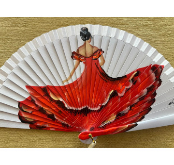 Abanico flamenca 2
