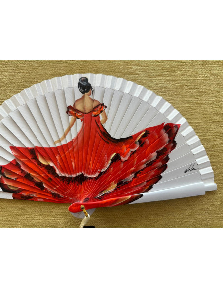Abanico flamenca