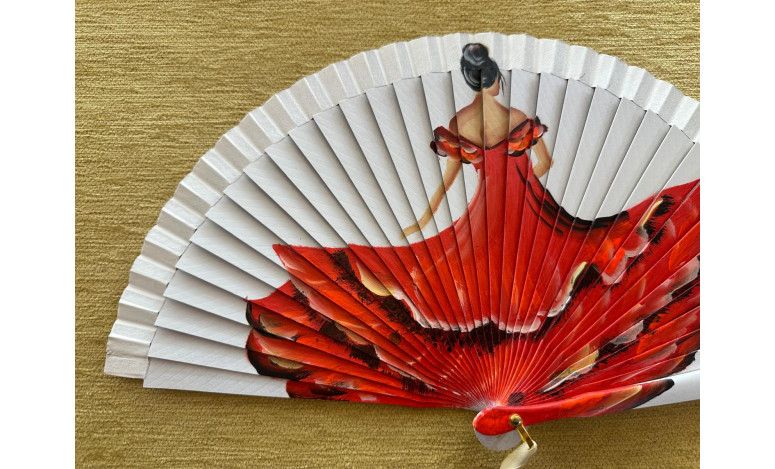 Abanico flamenca