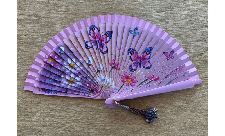 Abanico mariposas