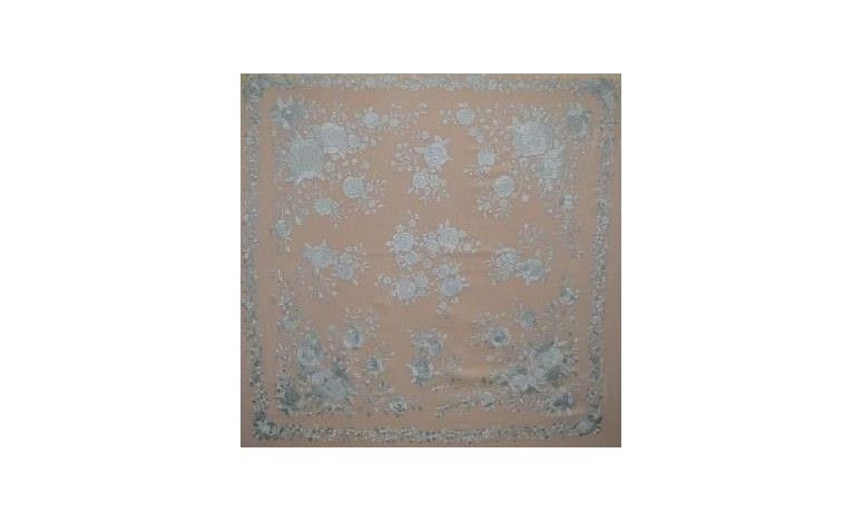 Mantón mano seda 140cm