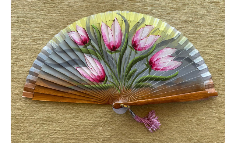 Abanico flores