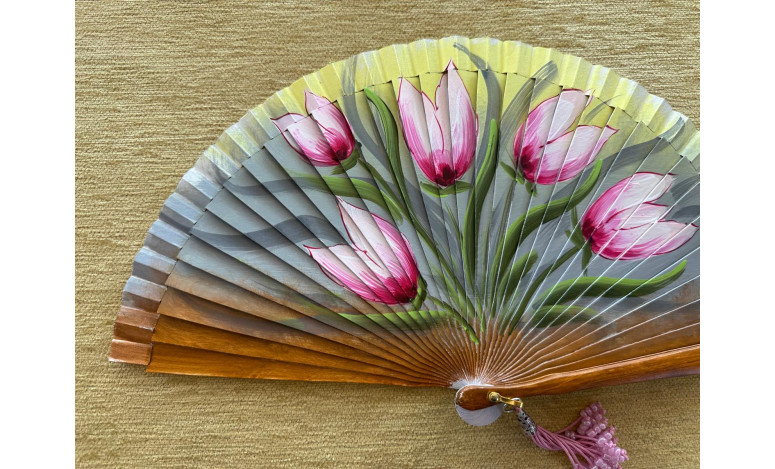 Abanico flores