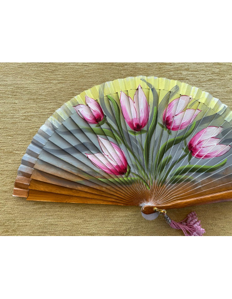Abanico flores
