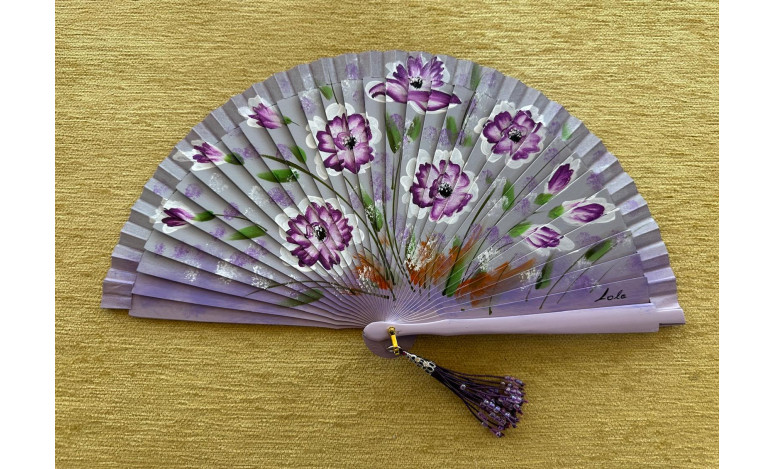 Abanico flores