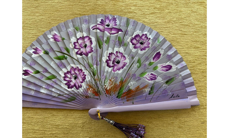 Abanico flores