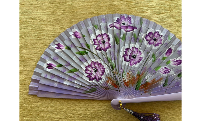 Abanico flores