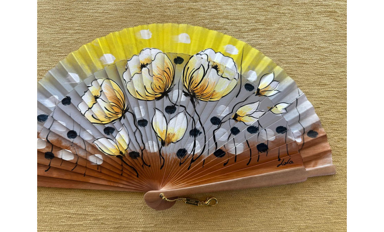 Abanico flores