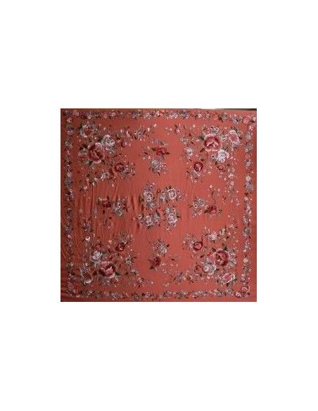 Mantón mano seda 140cm