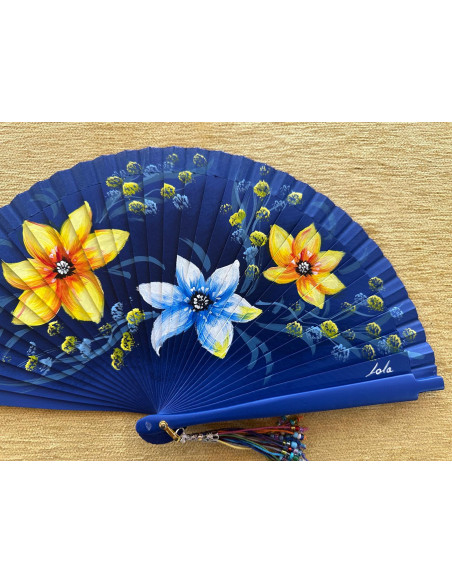 Abanico flores