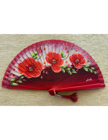 Abanico flores