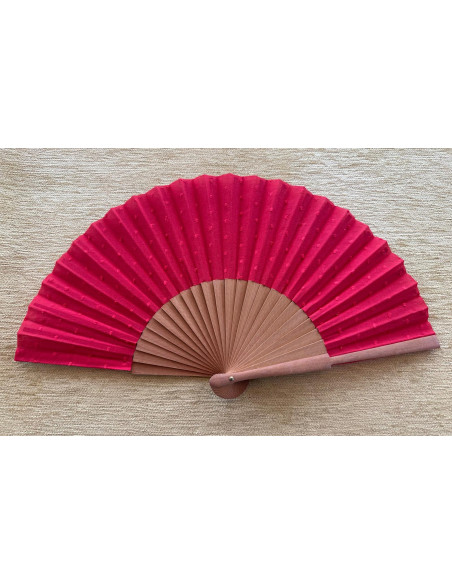 Abanico plumeti rojo