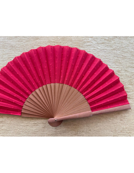 Abanico plumeti rojo