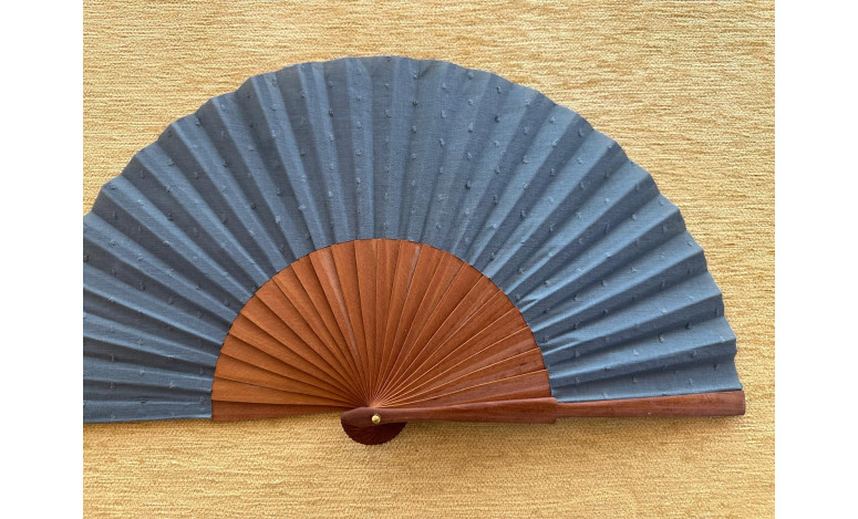 Abanico plumeti gris