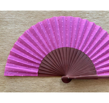 Abanico plumeti fucsia 2
