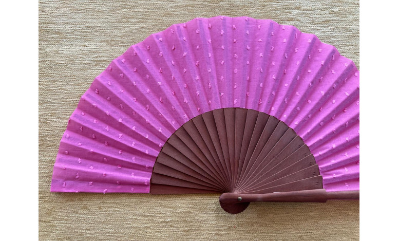 Abanico plumeti fucsia