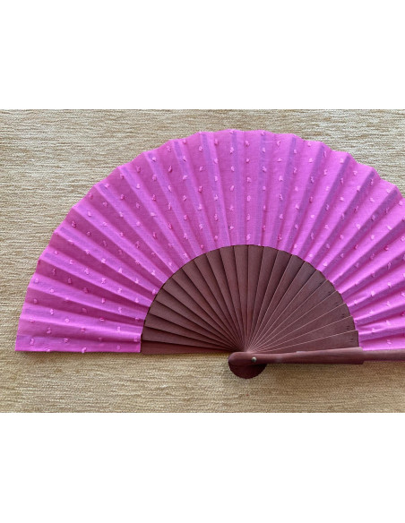 Abanico plumeti fucsia