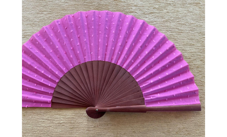 Abanico plumeti fucsia