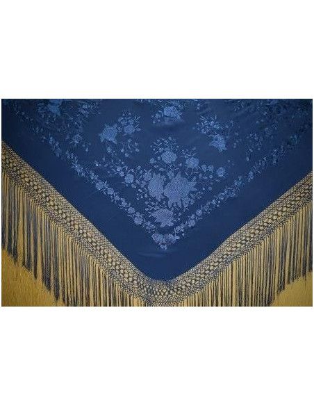 Mantón mano seda 140cm