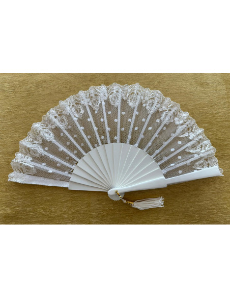 Abanico novia plumeti