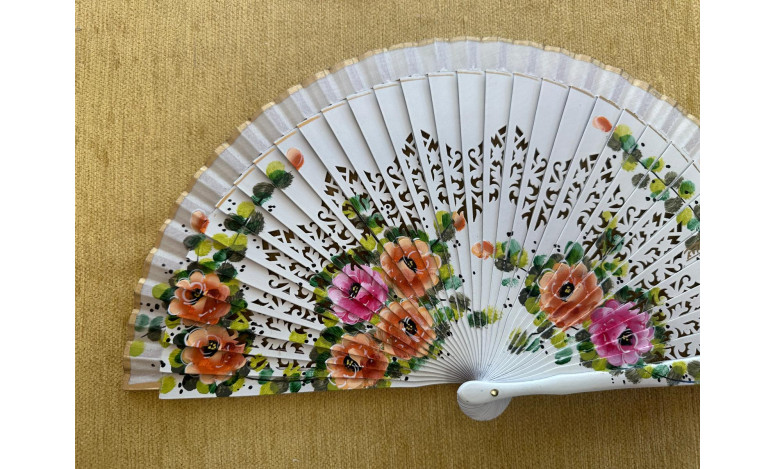 Abanico flores