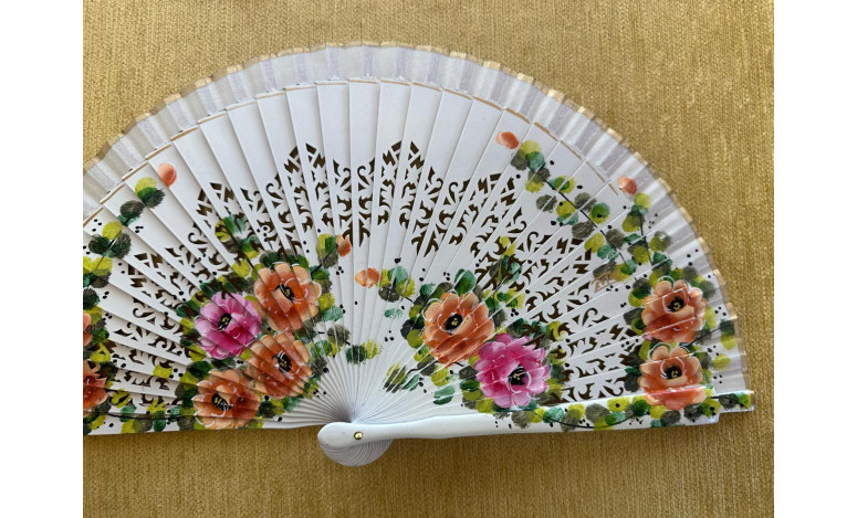 Abanico flores