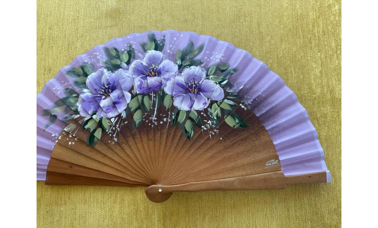 Abanico flores