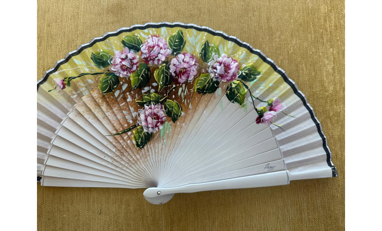 Abanico flores