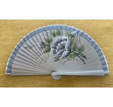 Abanico bolso flores 2