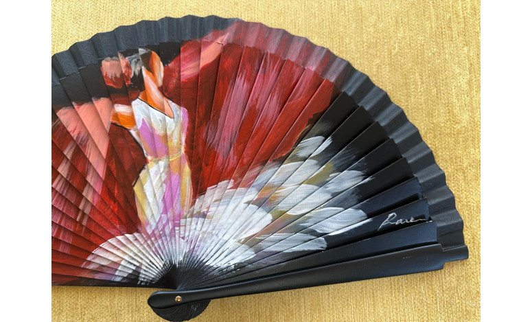 Abanico flamenca