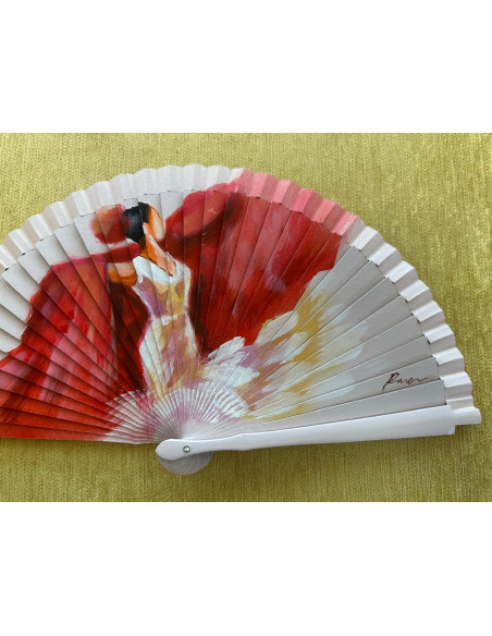 Abanico flamenca
