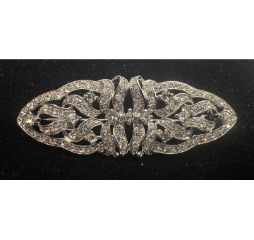 Broche mantilla plata 2