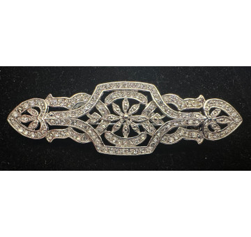 Broche mantilla plata 2