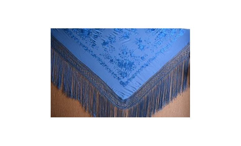 Mantón mano seda 140cm