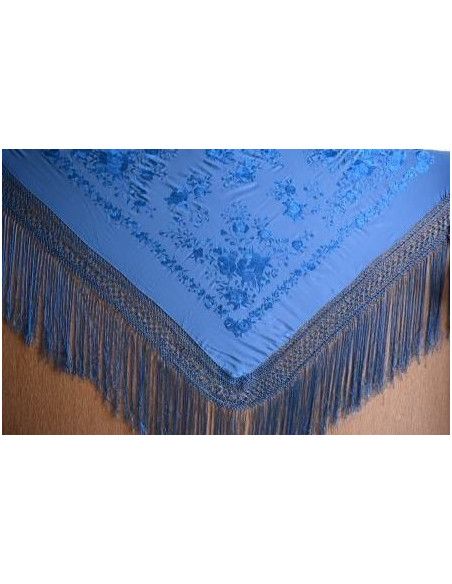 Mantón mano seda 140cm