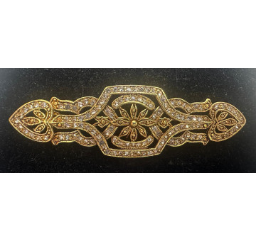 Broche mantilla plata 2