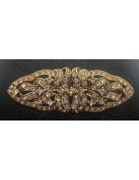 Broche mantilla plata