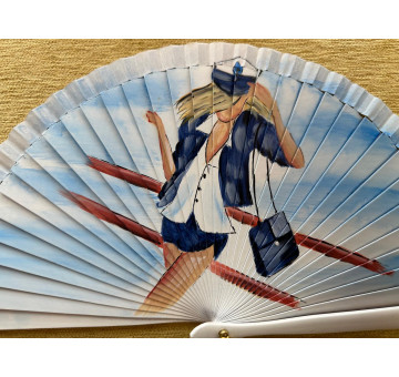 Abanico chica barco 2