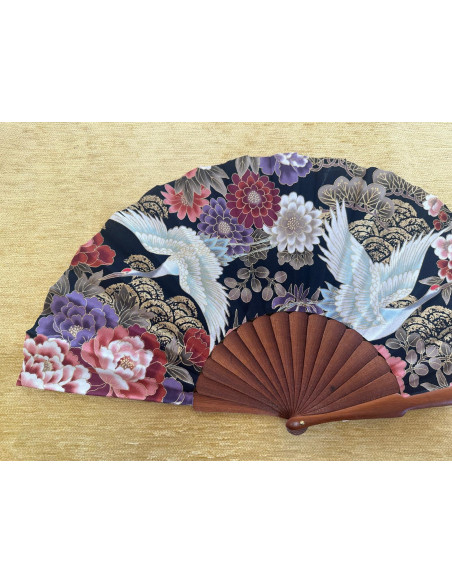 Abanico estampado japones