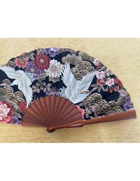 Abanico estampado japones
