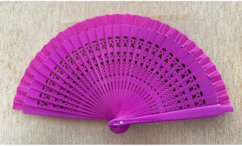 Abanico bolso calado