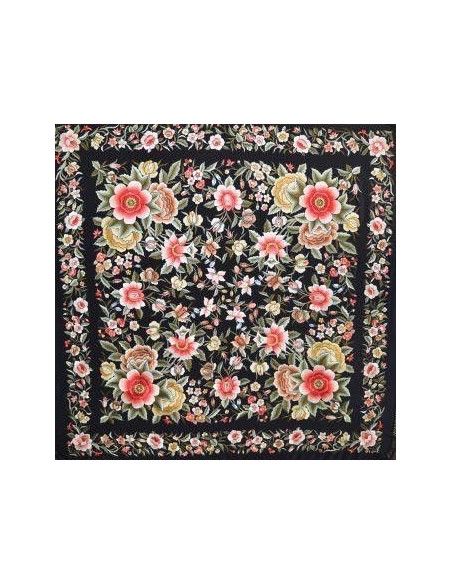 Mantón mano seda 140cm