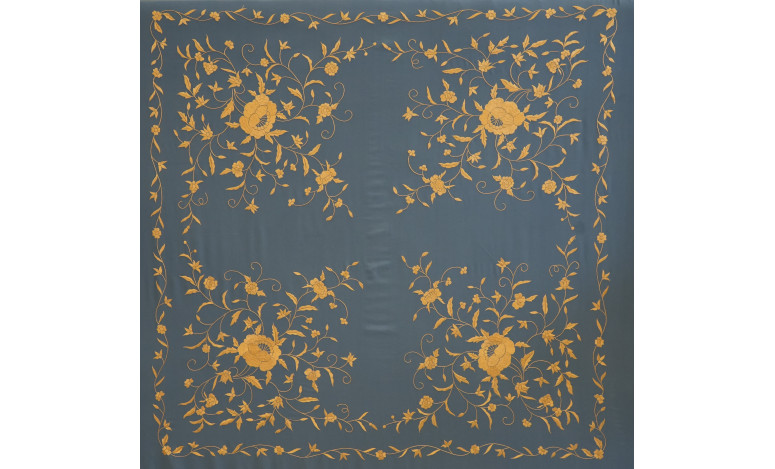 Mantón mano seda 140cm