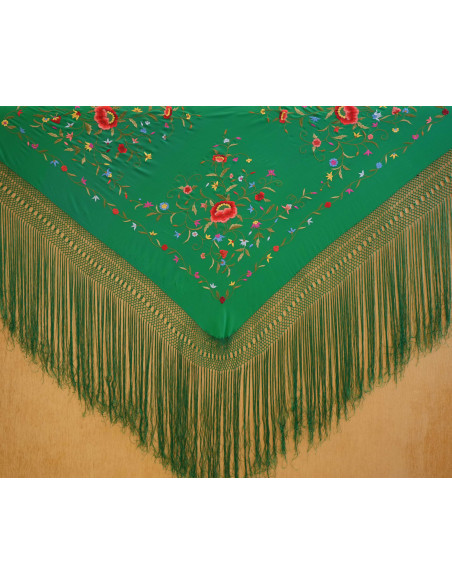 Mantón mano seda 140cm