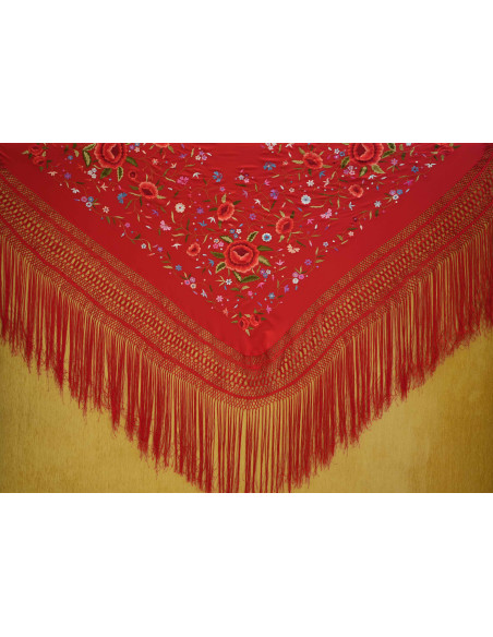Mantón mano seda 140CM