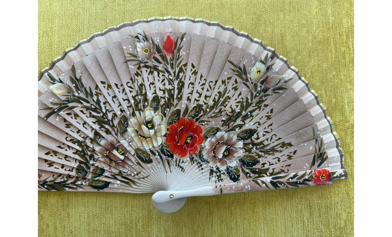 Abanico flores