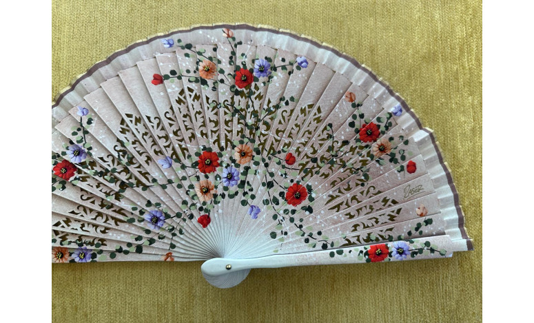Abanico flores