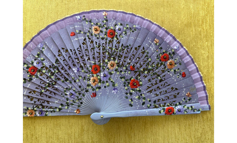 Abanico flores