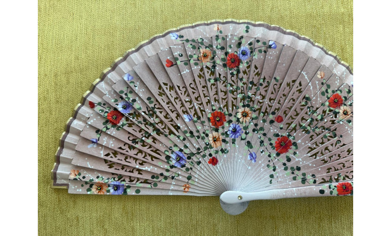 Abanico flores