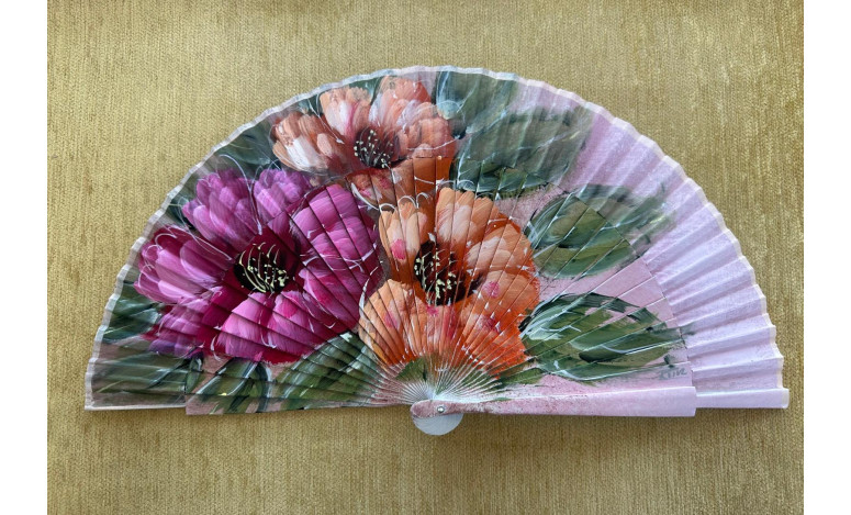 Abanico flores